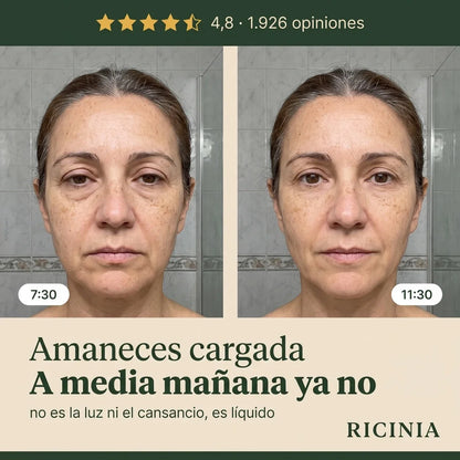 La misma cara a las 7:30 y a las 11:30 de la mañana