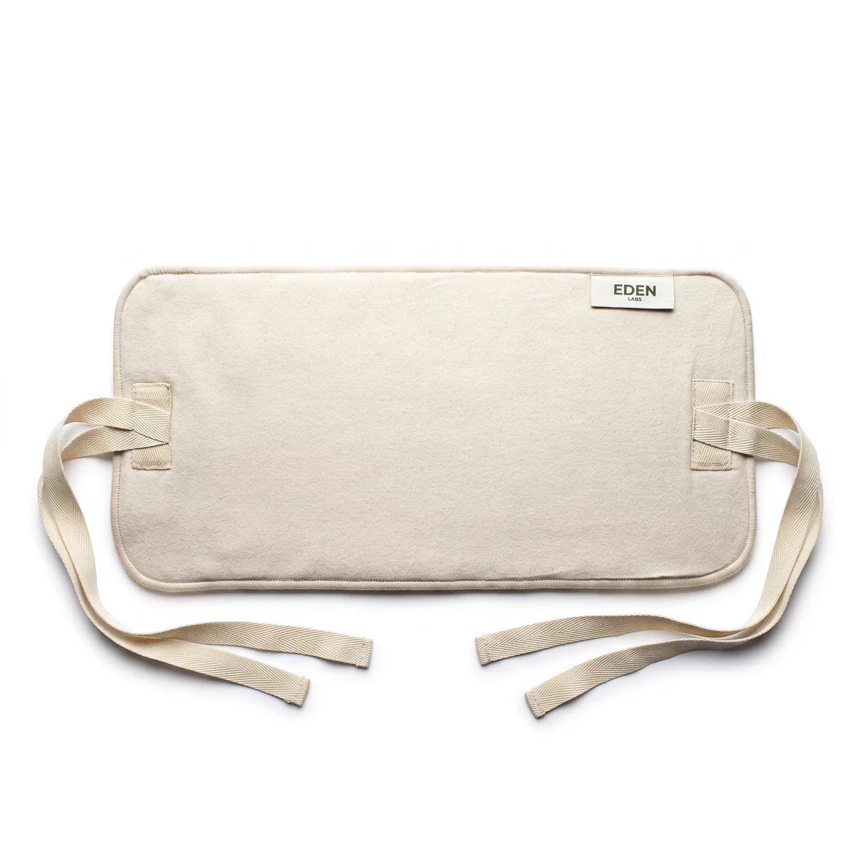 Compresa de fieltro crema Eden Labs, reutilizable, para el vientre